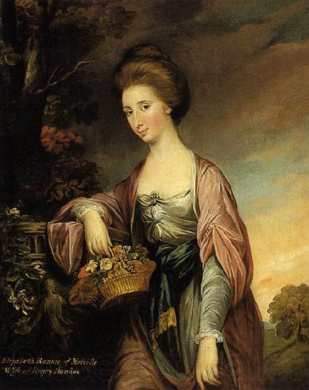 David Martin Portrait of Elizabeth Rennie, Viscountess Melville France oil painting art